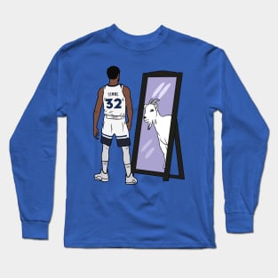 Karl-Anthony Towns Mirror GOAT Long Sleeve T-Shirt